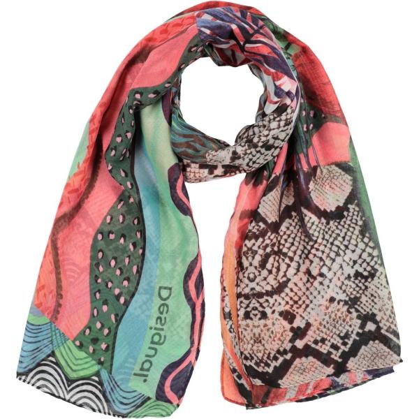 sciarpe Desigual multicolore a fiori