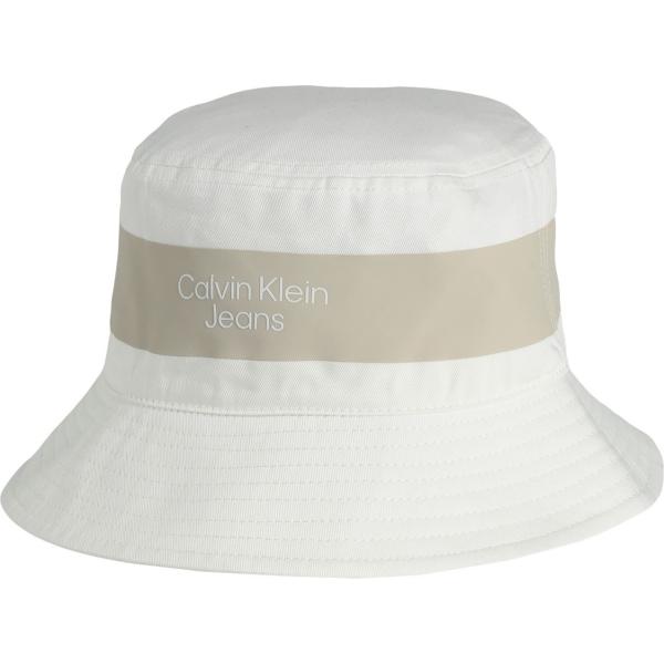 cappelli con visiera Calvin Klein Jeans bianco