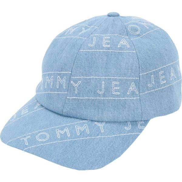 cappelli con visiera Tommy Jeans blu tinta unita