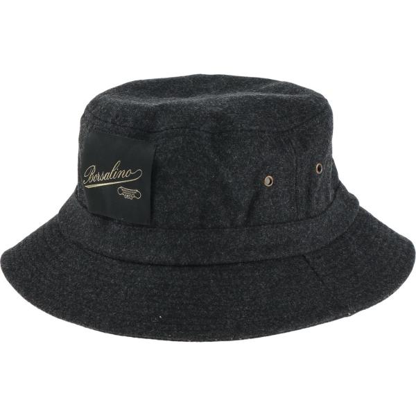 cappelli Borsalino nero tinta unita