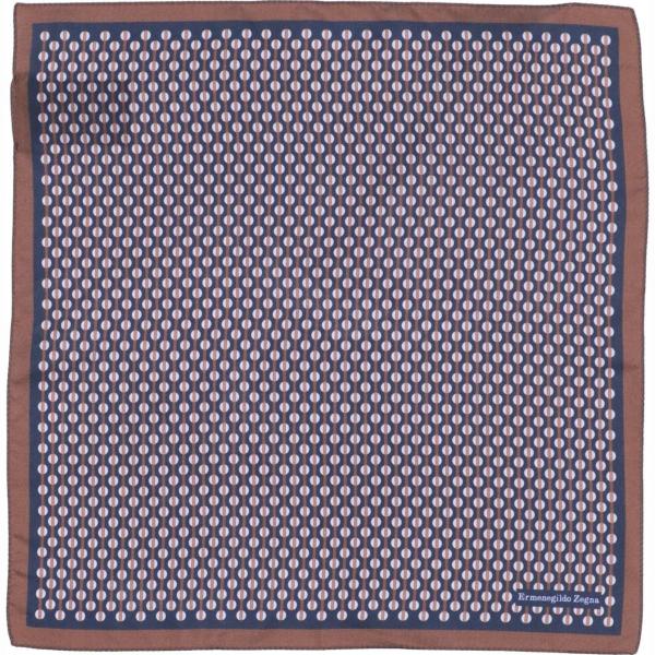 sciarpe Zegna grigio geometrica