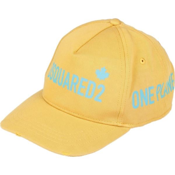 cappelli Dsquared2 giallo tinta unita
