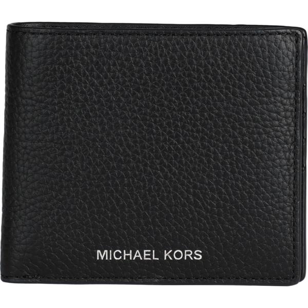 portafogli Michael Kors Mens nero tinta unita