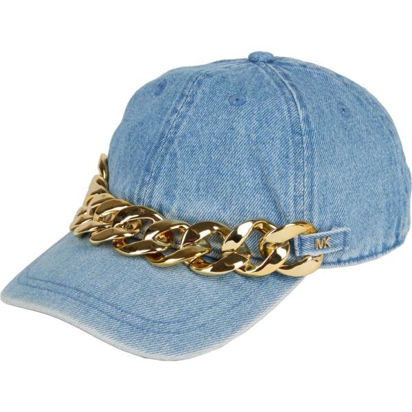 cappelli con visiera Michael Michael Kors blu tinta unita