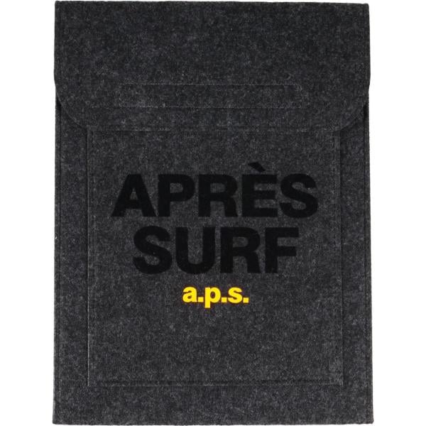 pochette Après Surf nero tinta unita