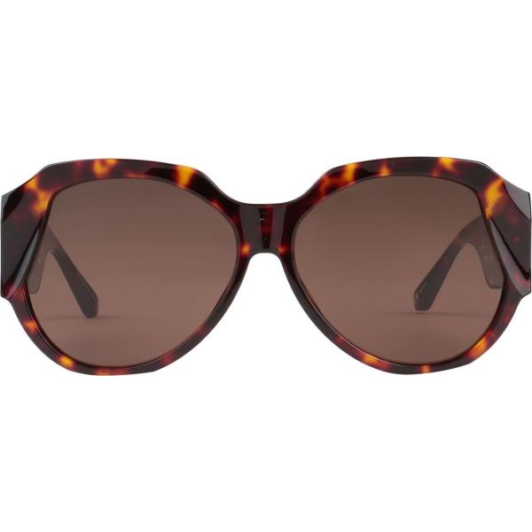 occhiali da sole Linda Farrow marrone