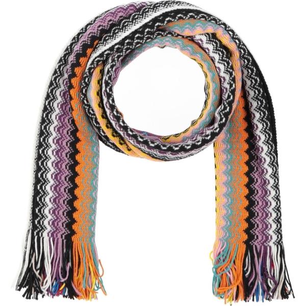sciarpe Missoni nero geometrica