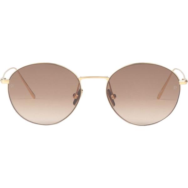 occhiali da sole Linda Farrow marrone