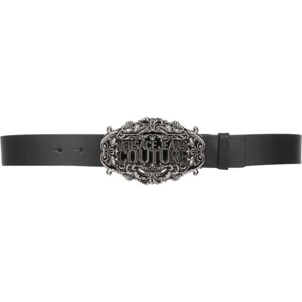cinture Versace Jeans Couture nero tinta unita