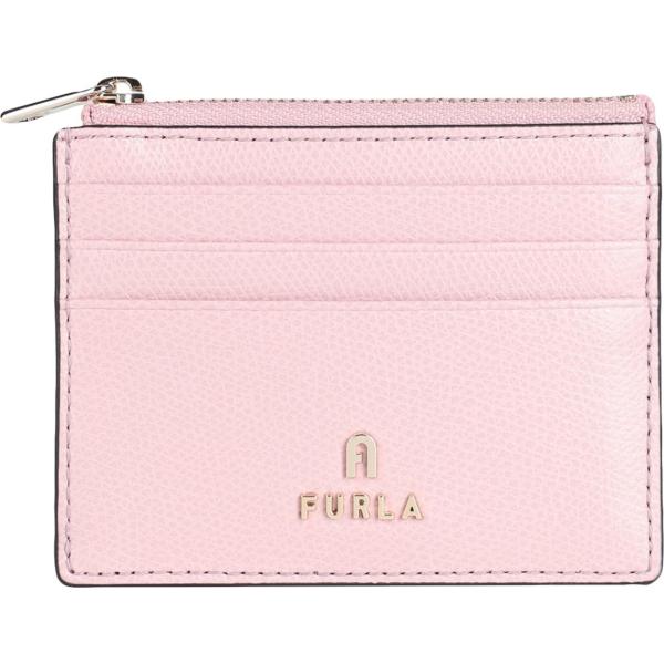 portamonete Furla rosa tinta unita