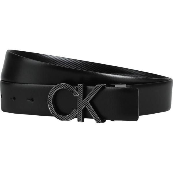 cinture Calvin Klein nero tinta unita