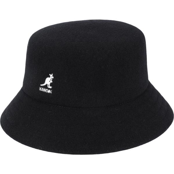 cappelli Kangol nero tinta unita