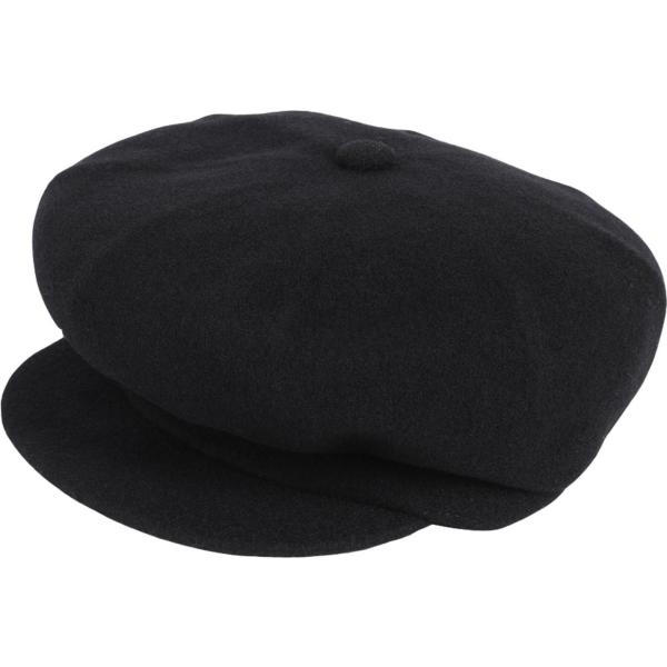 cappelli con visiera Kangol nero tinta unita