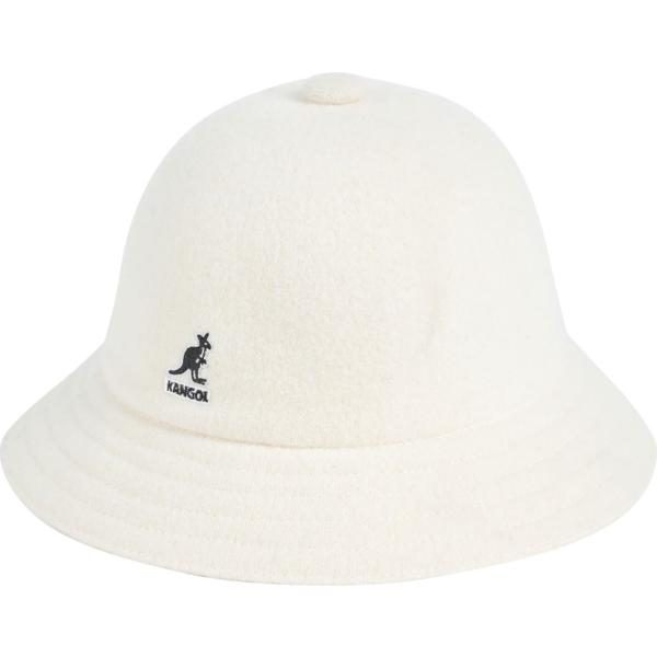 cappelli Kangol bianco tinta unita