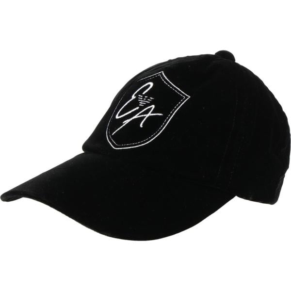 cappelli con visiera Emporio Armani nero tinta unita