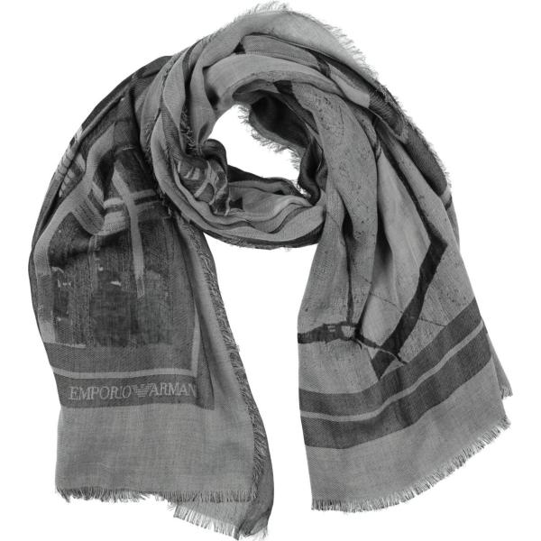 sciarpe Emporio Armani grigio