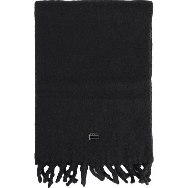 sciarpe Tommy Jeans nero tinta unita