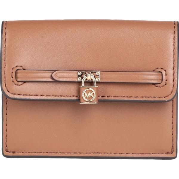 portamonete Michael Michael Kors marrone tinta unita