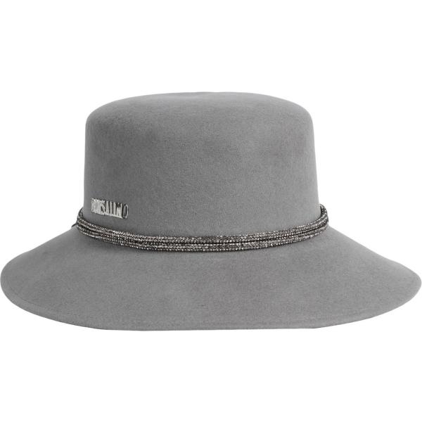 cappello da donna in grigio chiaro in lana Borsalino