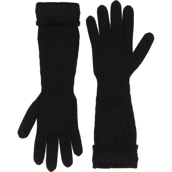 guanti Emporio Armani nero tinta unita