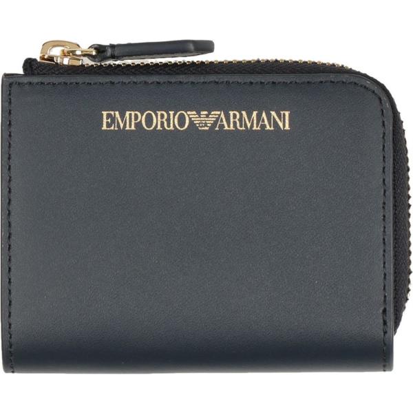 portafogli Emporio Armani grigio tinta unita