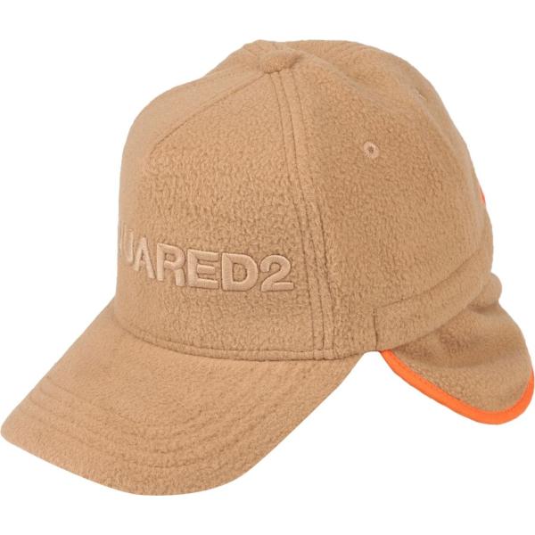 cappelli con visiera Dsquared2 marrone tinta unita