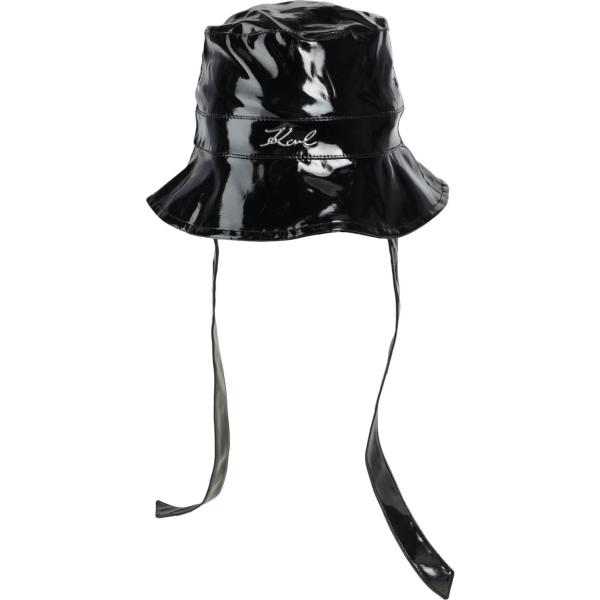 cappelli Karl Lagerfeld nero tinta unita