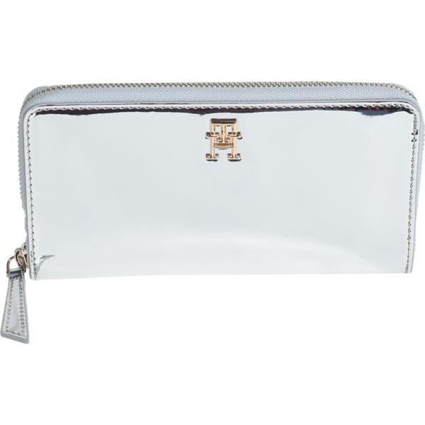 portafogli Tommy Hilfiger grigio tinta unita