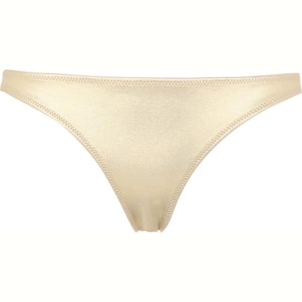 slip Solid & Striped marrone tinta unita