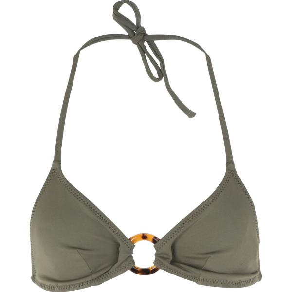 reggiseni Solid & Striped verde tinta unita