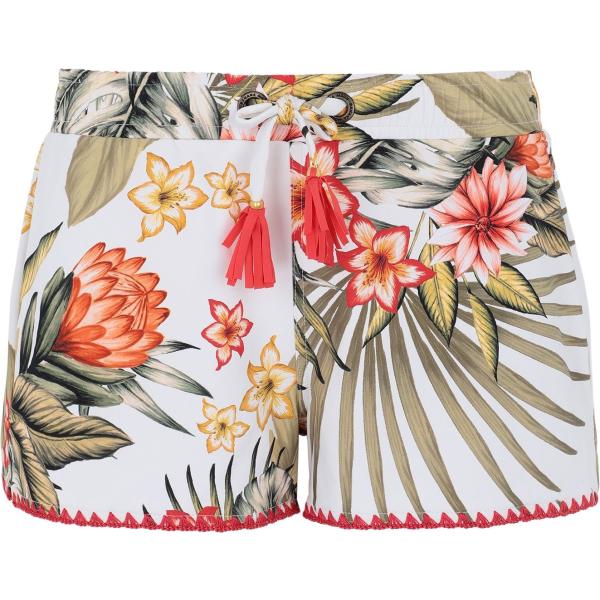 vestiti da spiaggia Banana Moon bianco a fiori
