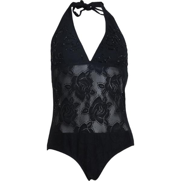 costumi interi Iu Rita Mennoia nero tinta unita