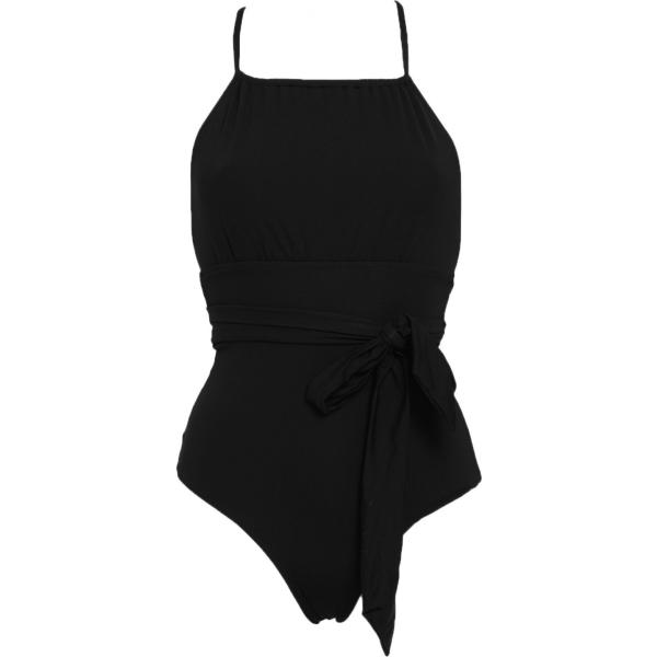 costumi interi Iu Rita Mennoia nero tinta unita