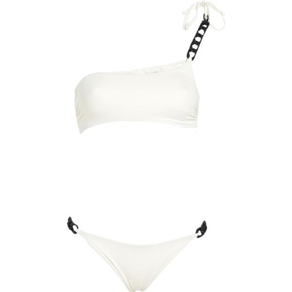 bikini S And S bianco tinta unita