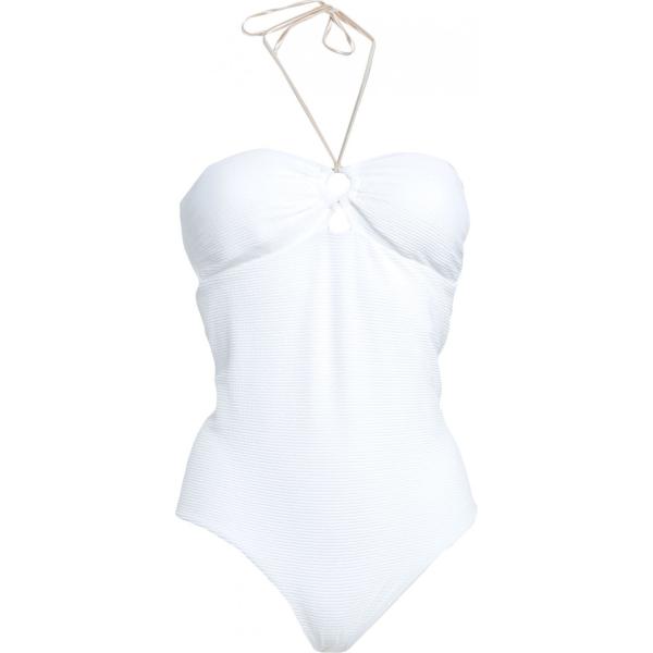 costumi interi Twinset bianco tinta unita