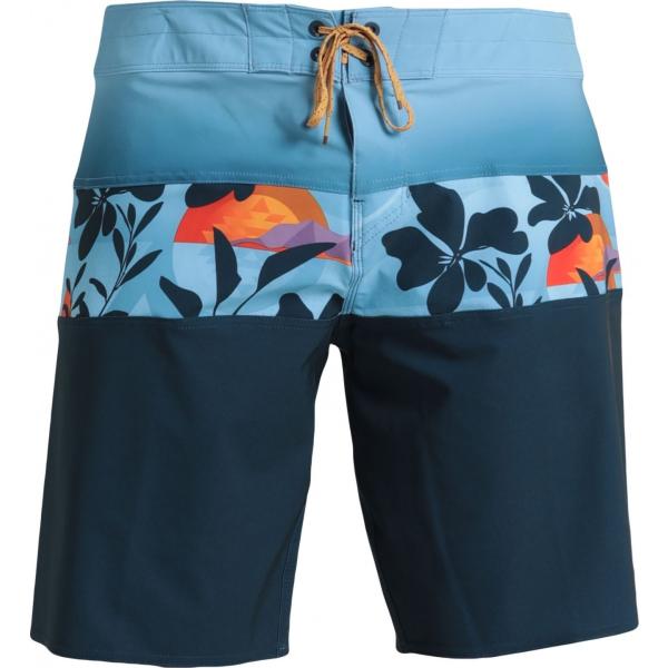 costumi Billabong blu a fiori