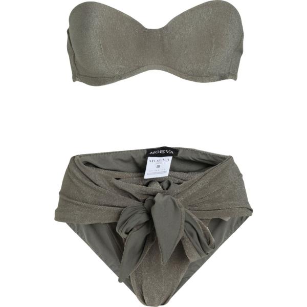 bikini Moeva grigio tinta unita