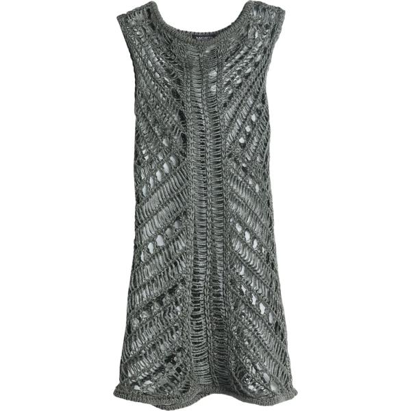 vestiti da spiaggia Moeva grigio tinta unita
