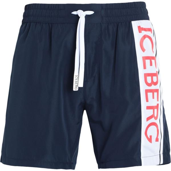 costumi Iceberg blu tinta unita