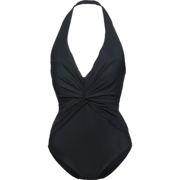 costumi interi Chiara Boni La Petite Robe nero tinta unita