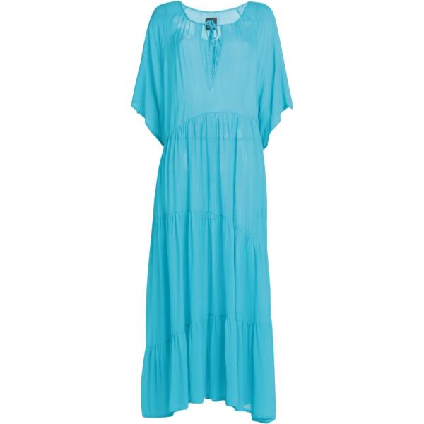 vestiti da spiaggia Fisico blu tinta unita