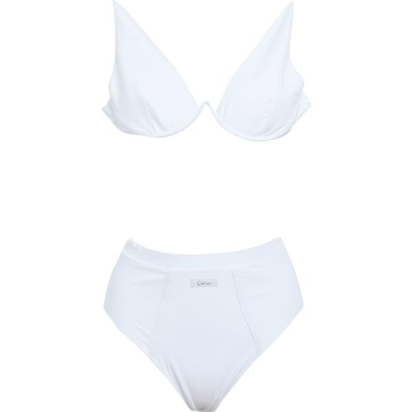 bikini Oséree bianco tinta unita