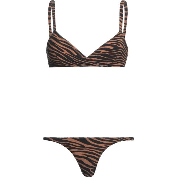 bikini Lisa Marie Fernandez bianco animalier
