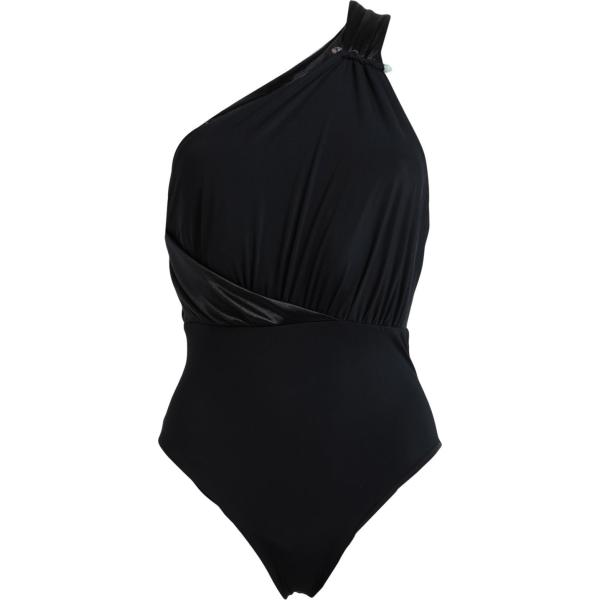 costumi interi Moeva nero tinta unita