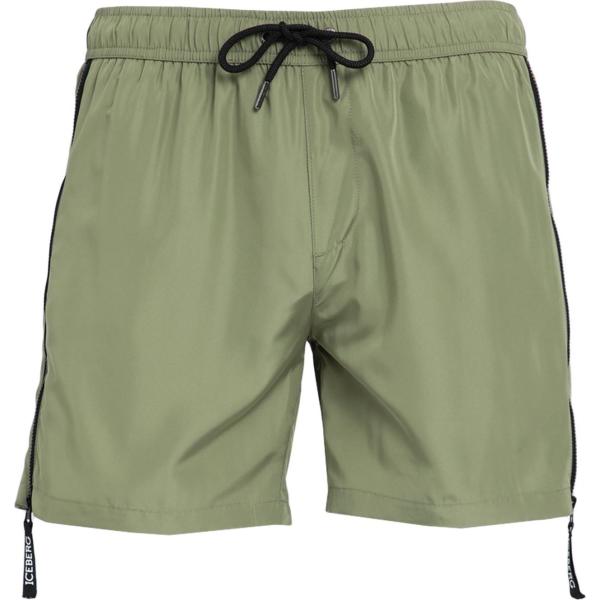 costumi Iceberg verde con stampe