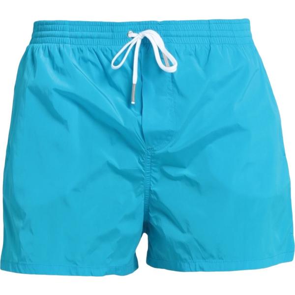 costumi Dsquared2 blu tinta unita