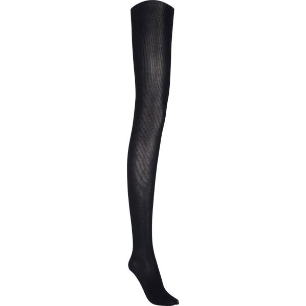 collant Wolford nero tinta unita