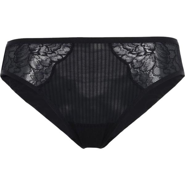 slip Triumph nero tinta unita