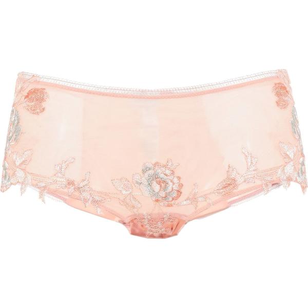 slip culotte La Perla rosa tinta unita