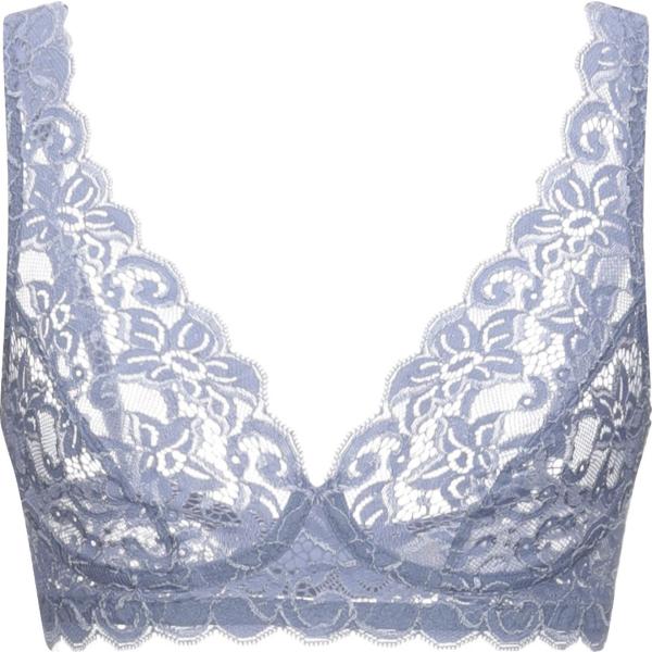reggiseni Hanro grigio tinta unita